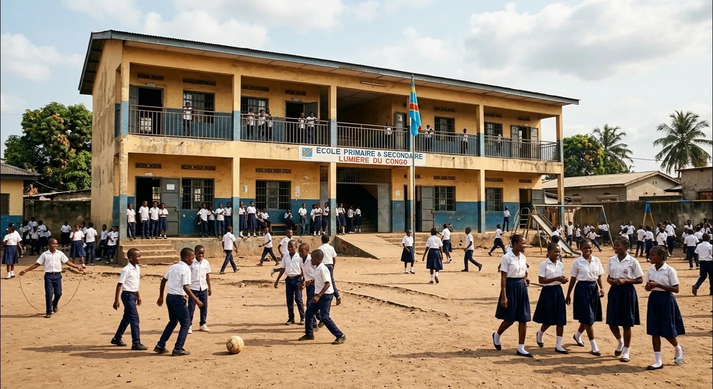 École à Kinshasa